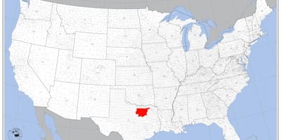 Dallas á kort af bandaríkjunum